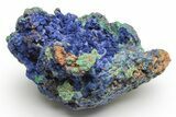 Vibrant Azurite and Malachite Crystal Association - China #215860-1